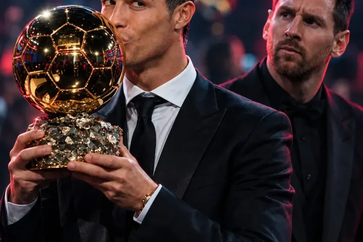 Ronaldo 2008 Manchester United Campaign Wins Fan Vote Over Messi 2012