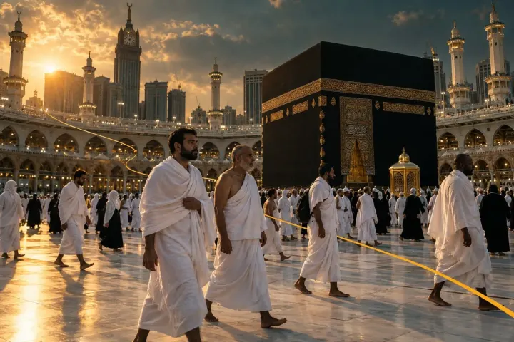 Saudi Coalition Reports Downing of Houthi Drone Aimed at Mecca After Riyadh Missile Strike