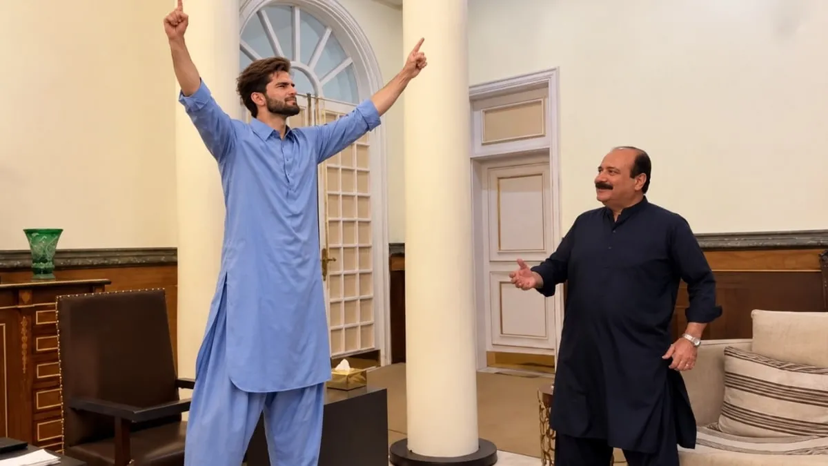 Shaheen Afridi Meets Youth Program Chairman to Boost Sports in Khyber Pakhtunkhwa