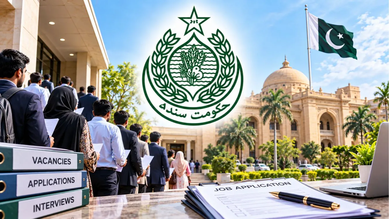 Sindh Government Opens 17 Jobs With Salaries Up To Rs. 350,000