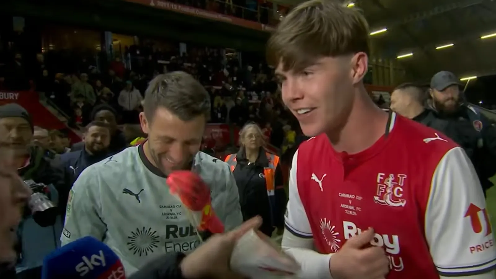Sky Sports Issues Apology After Fleetwood Penalty Hero Uses Swear Word On Live TV