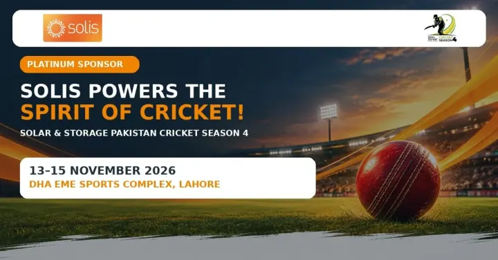 Solis Becomes Platinum Sponsor for Solar &amp; Storage Cricket Season 4