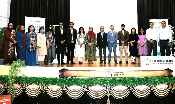Lahore School Honoured For Carton Recycling By Tetra Pak And WWF-Pakistan
