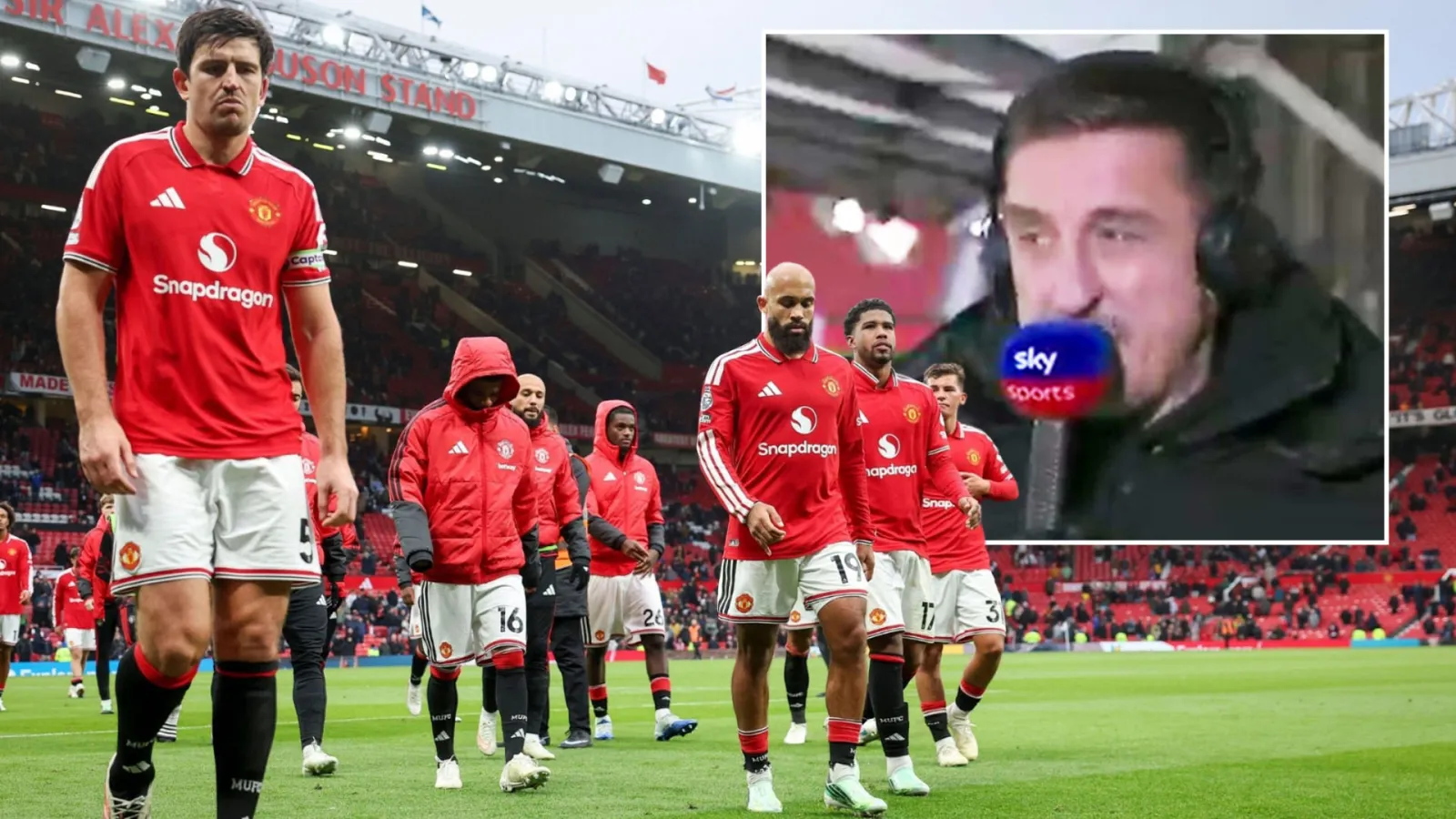 Gary Neville Blames United Players for Manager's Predicament After Bournemouth Loss