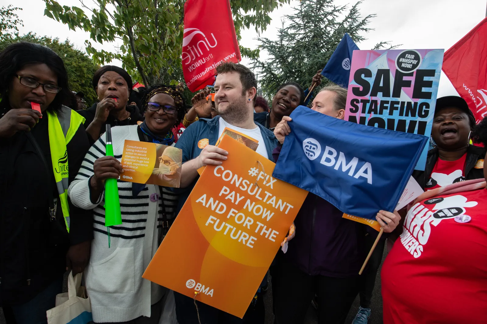Senior NHS Doctors Plan Two-Day Strike Over Pay Disputes