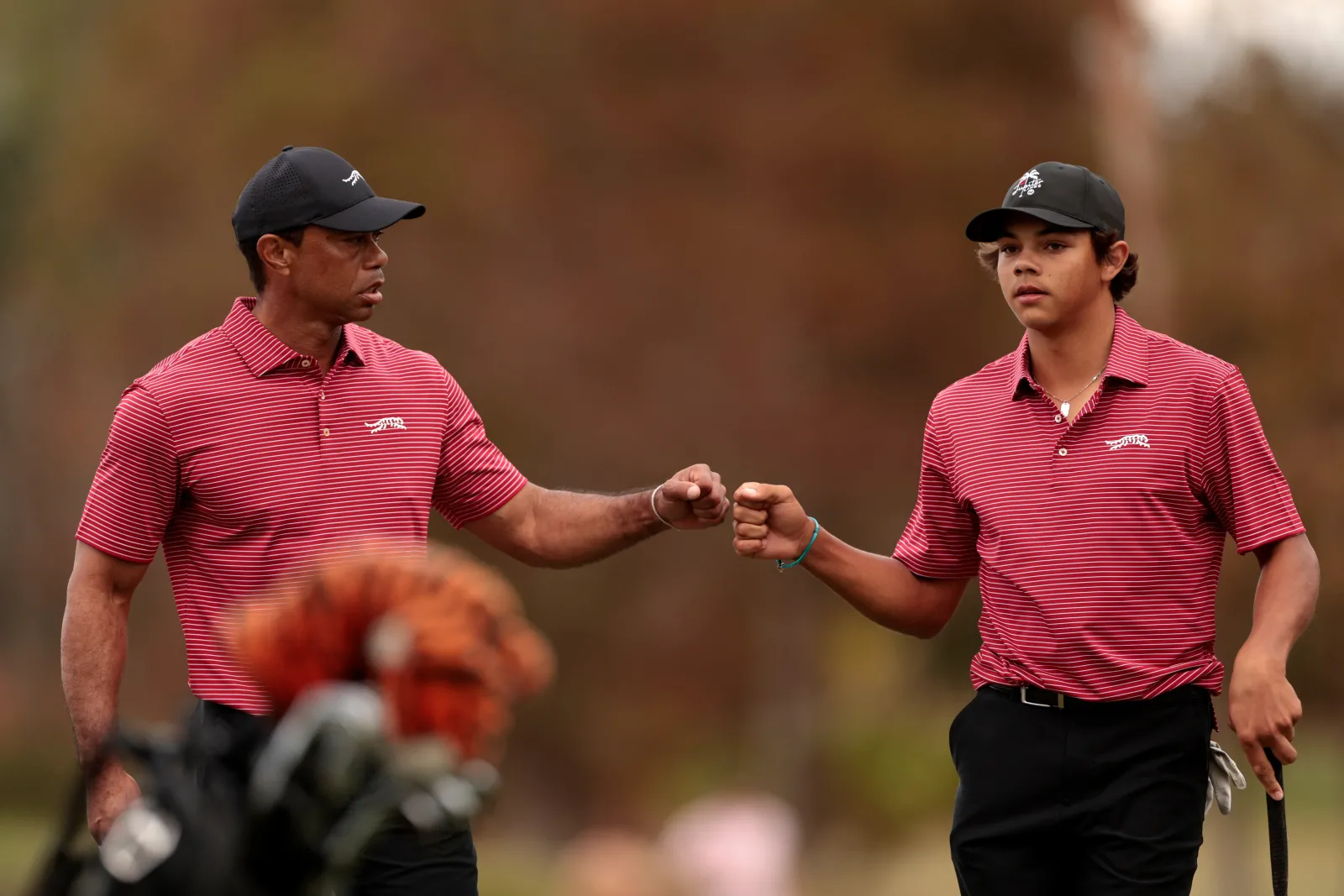 Charlie Woods Secures District Golf Crown With Long Putt Under Tough Conditions