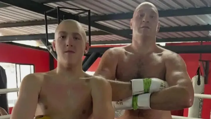 Tyson Fury's 15-Year-Old Son Prince Secures First Boxing Sponsorship