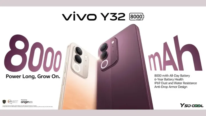 vivo Unveils Y32 in Pakistan with 8000 mAh All-Day Battery
