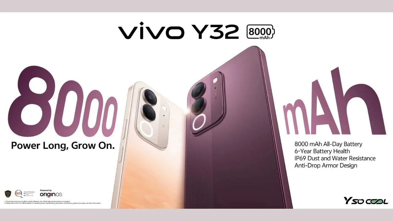 vivo Unveils Y32 in Pakistan with 8000 mAh All-Day Battery