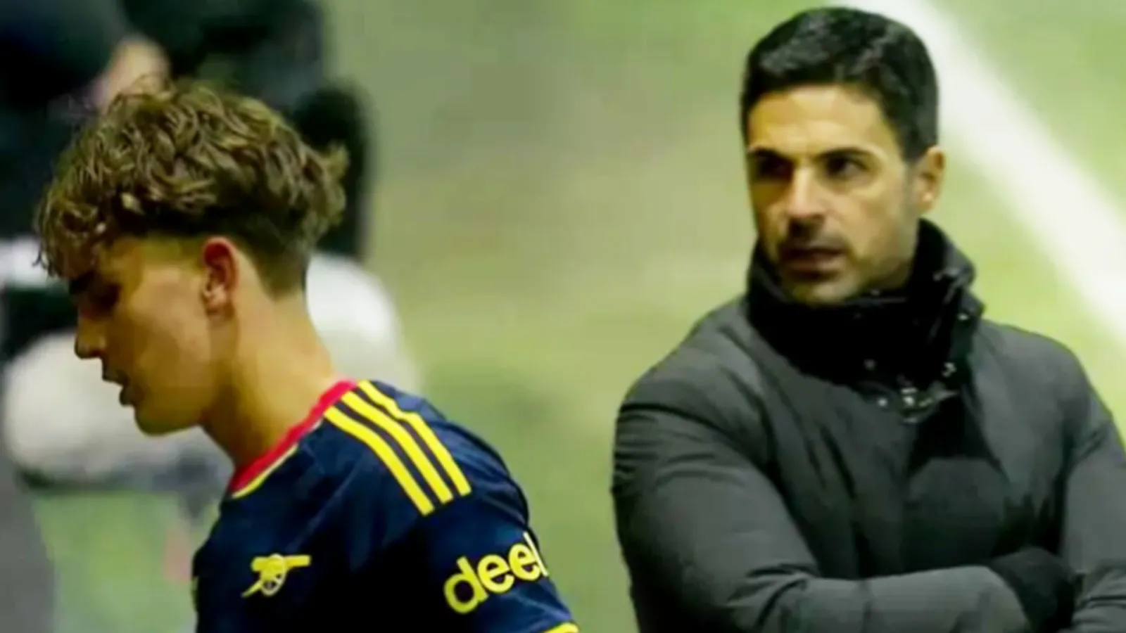 What Mikel Arteta Said To Max Dowman After Red Card, Revealed By Lipreader