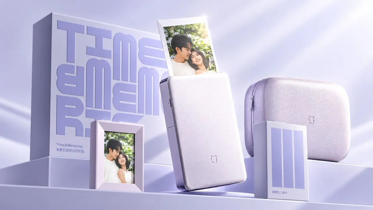 Xiaomi Releases Mijia Pocket Photo Printer Pro Gift Box in China