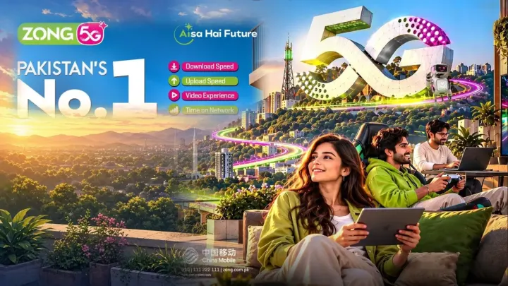 Zong Secures Top Rank Across Key Metrics In PTA Q2 2026 Report